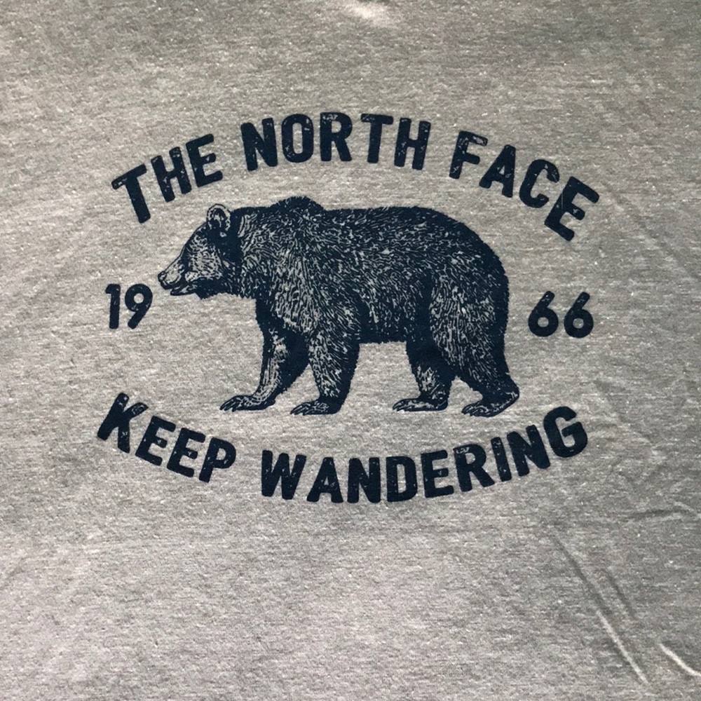 The North Face v-neck t-shirt
